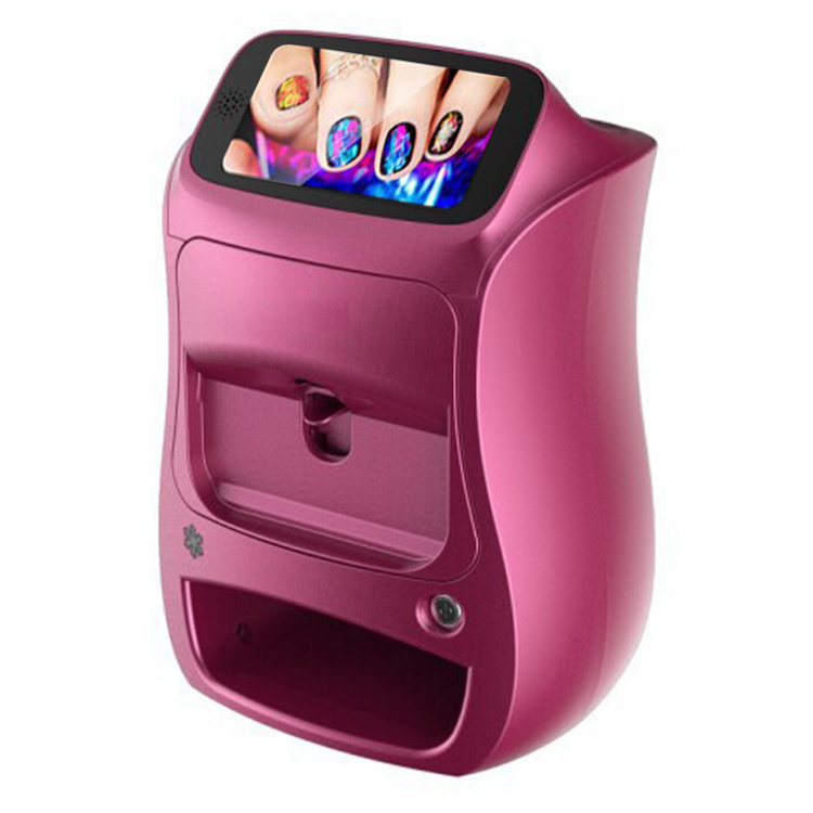 Hot Nails Printer 3d Machine 10s High Speed Color Painting Original Picture Painted Nail Machine