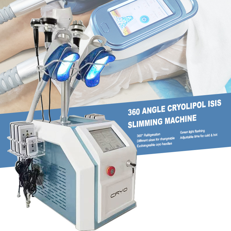 Lipo Cryo System Double Chin Remover Cool Pad Cryo Kriolipoliza Machine Sculpting Machine 360 Cryolipolysis Crioterapia Machine