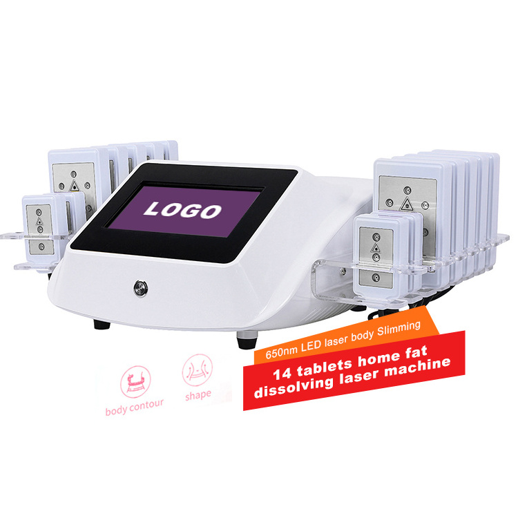 Lipo Laser Machine 635nm 6D 5D Lipo Pad Laser Slimming Machine Lipo  Laser Red Light Therapy Machine