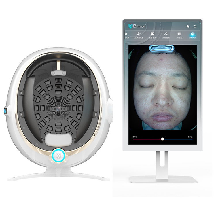 3D Face Scanner Skin Analyzer Scope Analysis Facial Skin Analysis Machine Skin Analyzer Machine Facial Analyze Facial