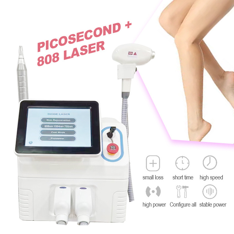 808nm Laser For Hair Removal Spot Pigment Removal Plasma Tattoo Removal Pen 755/808/1064nm Laser Skin Beauty Machine