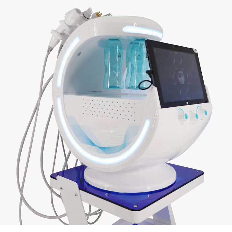 New 2023 Skin Analyzer Microdermabrasion Machine Jet Peel Oxygen Jet System Crystal Clear Microdermabrasion Machine For Sale