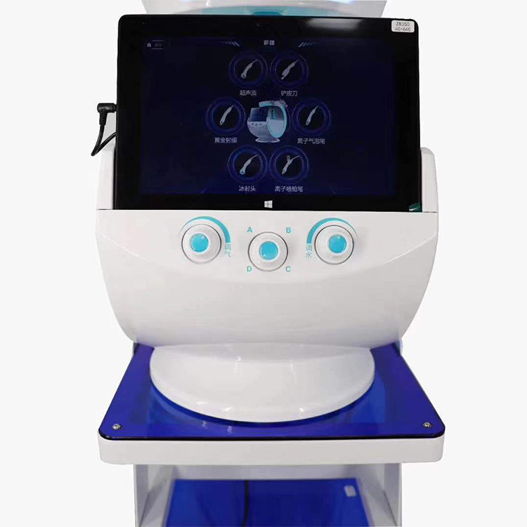 New 2023 Skin Analyzer Microdermabrasion Machine Jet Peel Oxygen Jet System Crystal Clear Microdermabrasion Machine For Sale