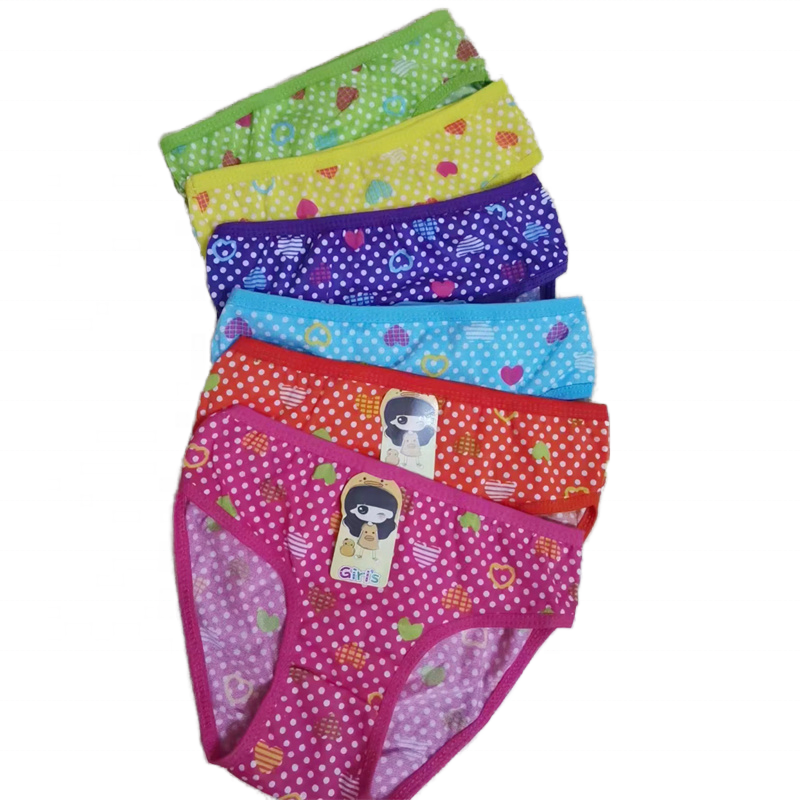 children Baby Girls' Thongs Breathable Triangle Underwear in Multiple Colors and Patterns