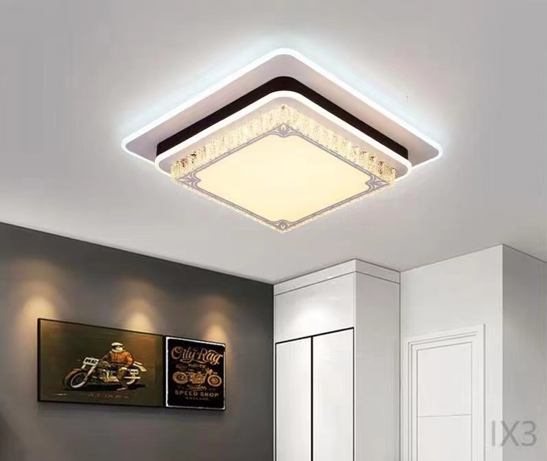 Square Led Ceiling Lamp Modern Design House Decoration Home Ceiling Light