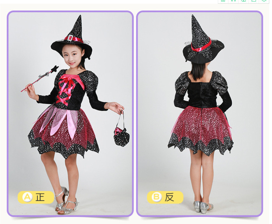 Halloween Scary Devil Skeleton Zombie Party Kids  Cosplay Costume Death Witch Fancy Birthday Dress Halloween party Costumes