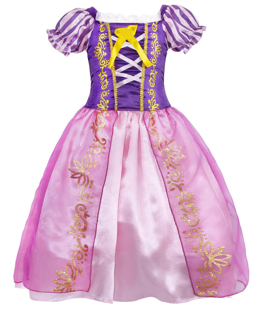 New Kids Girls Anime costumes Baby ball gown dresses embroidered skirts Dress Up Cosplay Birthday Party For Girls with Hair Band