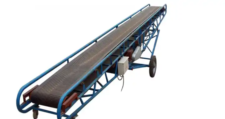 Coal Price Wood Chip Grain Silo Belt Conveyor on Wheels Conveyor Belt Machine Mobile Portable Soil Belt Conveyor