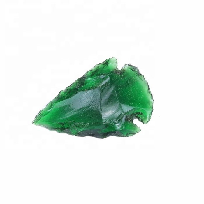 Green Glass agate  Arrowhead Online at best prices | Get Best quality Arrowhead for sale