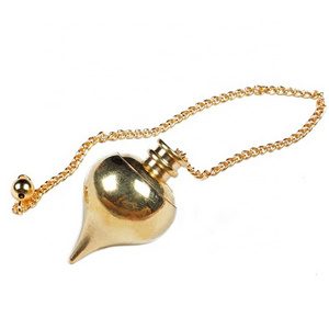 Golden Openable Ball Metal Pendulums | Buy Healing Metal Dowsing Pendulums