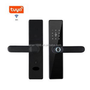 Tuya APP  ttlock  Room Door Lock Password Fingerprint Keyless Entry Door Lock Digital for home office apartment door lock