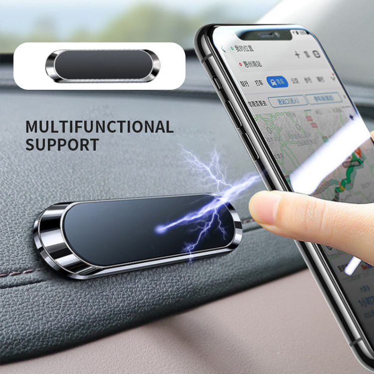 2023 Universal Magnetic Car Phone Holder Stand Mini Multifunctional Magnet Wall Car Mount Bracket Cell Phone Holder