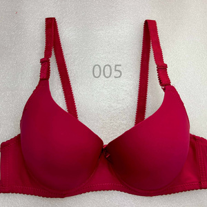 2023 new sexy push up cup bra fashionable girl confortable wire free one piece bras Trending Women's Molded Cup