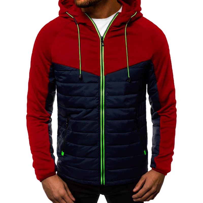 High quality new design 100% Polyester Light Weight Men Puffer Jacket Winter Hybrid Jacket Without Hood