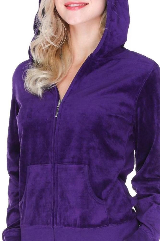 Purple Color Girls Best Tracksuits Velvet Velour Top Selling High Quality Best Customized Gym Wears Tracksuits BY ANAYAL SPORTS