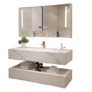 Modern Vanity Bathroom Mirror Cabinet with Basin Bathroom Cabinets and Vanities