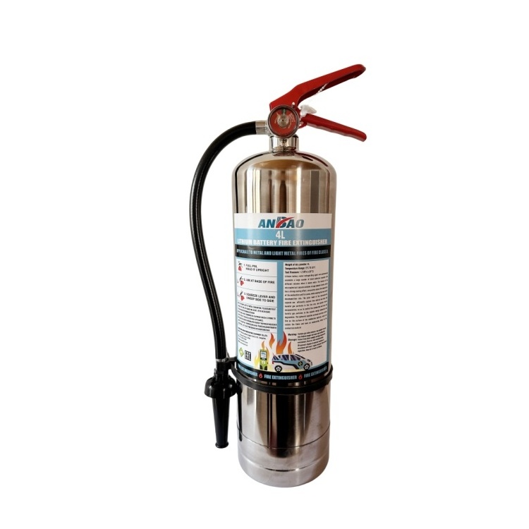 Portable Lithium battery fire extinguisher Electric vehicle EV car use fire extinguisher Lithium extinguisher