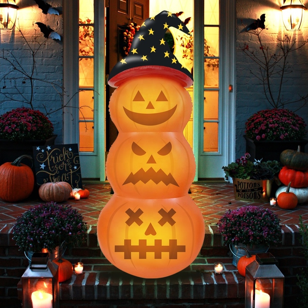 Factory Custom PVC Pumpkin Halloween Inflatable Outdoor Yard Decoration