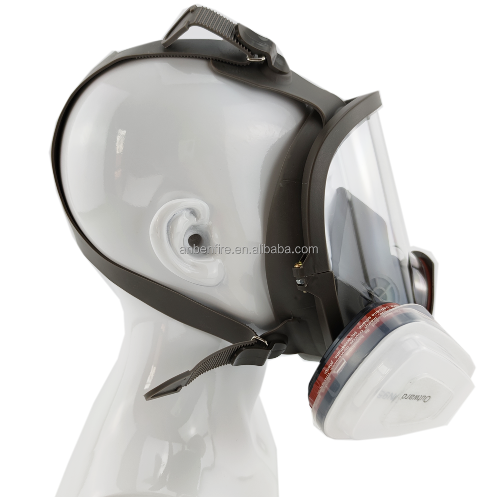 ANBEN Chemical Gas Smoke gas Mask Full Face Anti gas Respirator