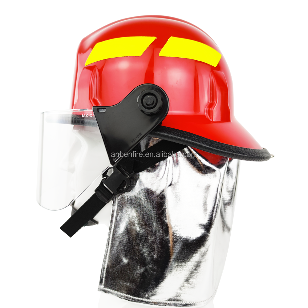 ANBEN FIRE Hot Sale Flame Retardant Rescue Helmet With Flashlight Fire Proof Helmet Safety Emergency Rescue helmet