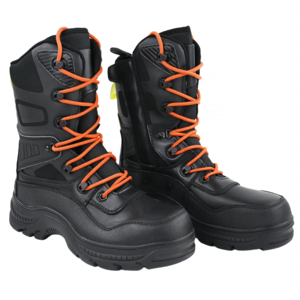 China Manufacturer Fire Resistant Anti Puncture firefighter leather boots