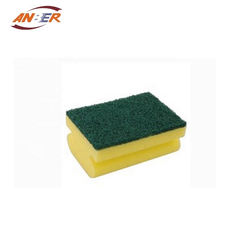 Green Sponge For Washing Dishes Clean