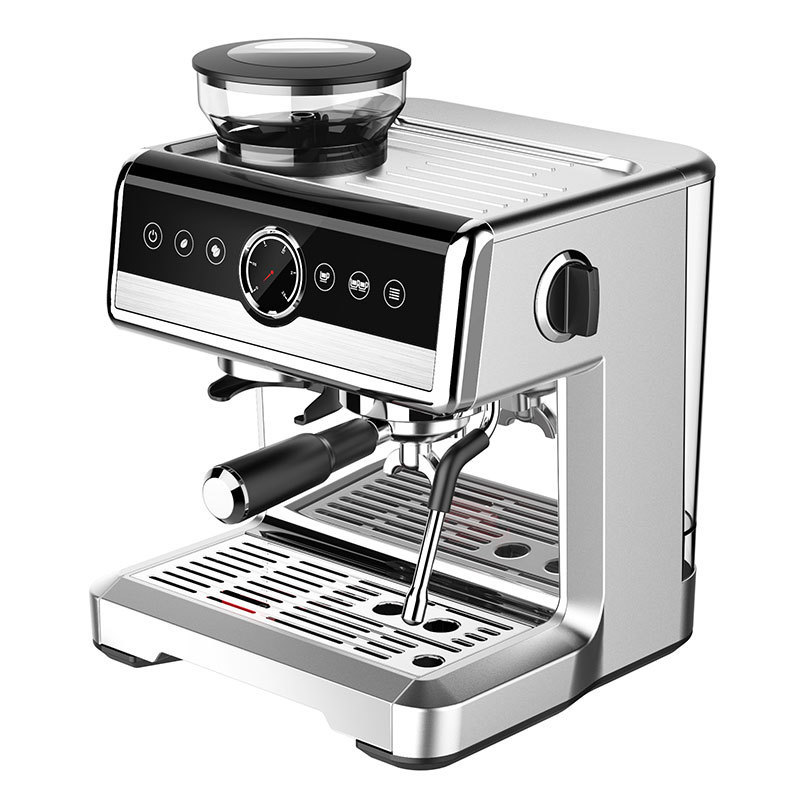 Double Boilber smart coffee makers Espresso coffee maker with bean grinder Stainless steel body Espresso Coffee Machine