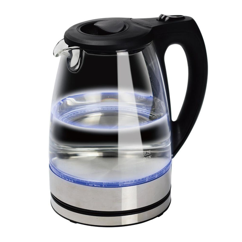 Anbolife Electric Kettle Water Heater with Speed Boil Tech Glass Tea Coffee Pot 1.8 Liter Cordless with LED Light Glass Kettle