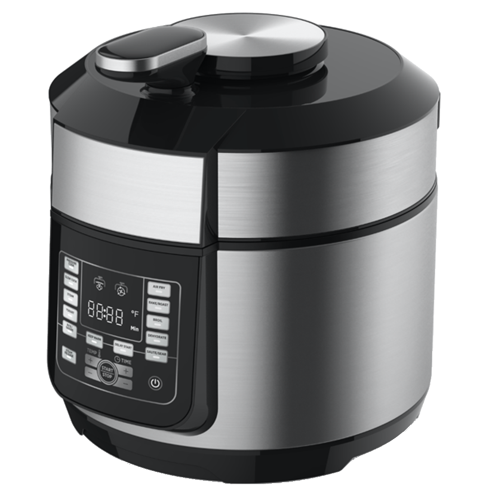 Stainless Steel Air Fryer & Pressure Cooker Combo All-in-1 Slow rice cooker /Steam air fryer Pressure Cooker