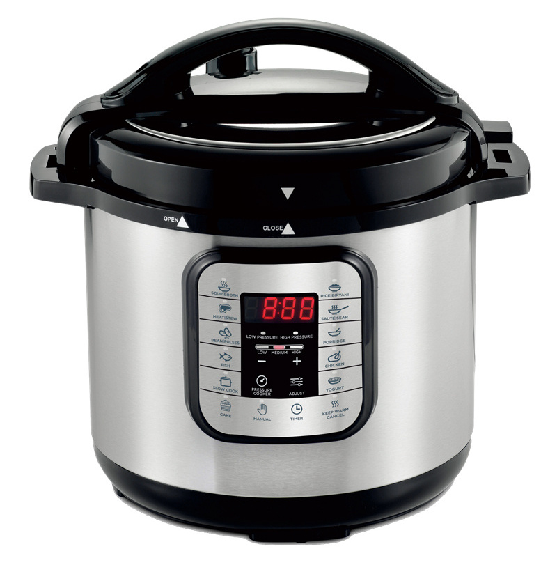 6L 8L 12L smart pressure cooker 5L 10L stainless steel digital rice cookers electric with 14 presets