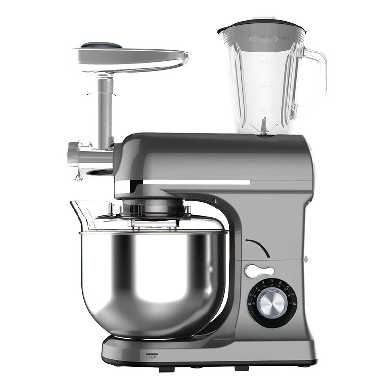 6-speed Kitchen Food Stand Mixer Electric Cream Egg Whisk Blender 7L Cake Dough Bread Mixers Maker Machine