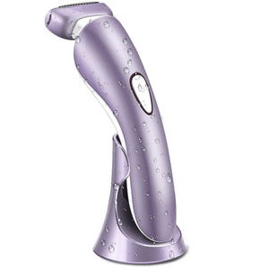 Electric Razor for Women Shaver Bikini Trimmer Body Hair Removal for Rechargeable Wet and Dry Painless Cordless with LED Light