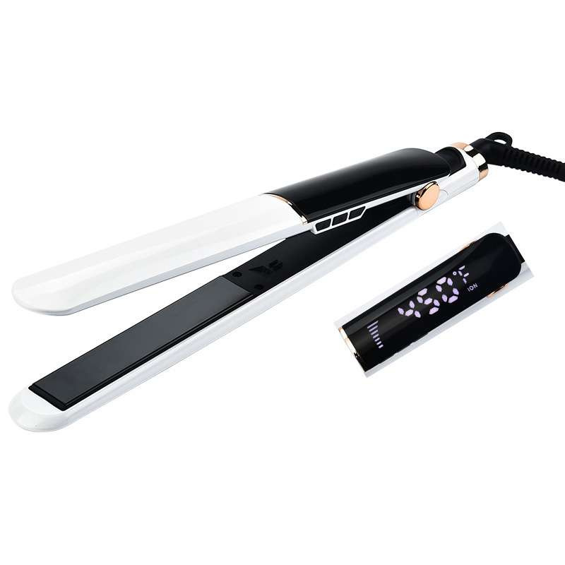 Professional Ionic Hair Styling Tool Electric Flat Iron Hair Ceramic MCH Tourmaline PTC LED hair straightener