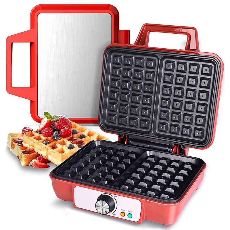 Large 4 slice Nut Maker Sandwich Grill Waffle Snack Maker breakfast Sandwich Toaster Grill