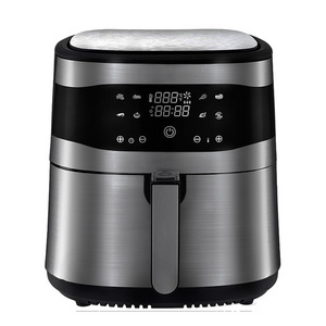 2.5 5  6 7 10 QT Litre detachable electric industrial Kitchen Appliance Deep without oil free cooking digital air pressure fryer