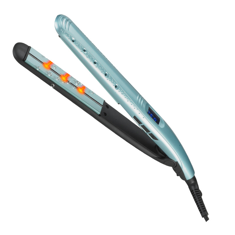 Best permanent custom ceramic hair straighten flat iron hair straightener