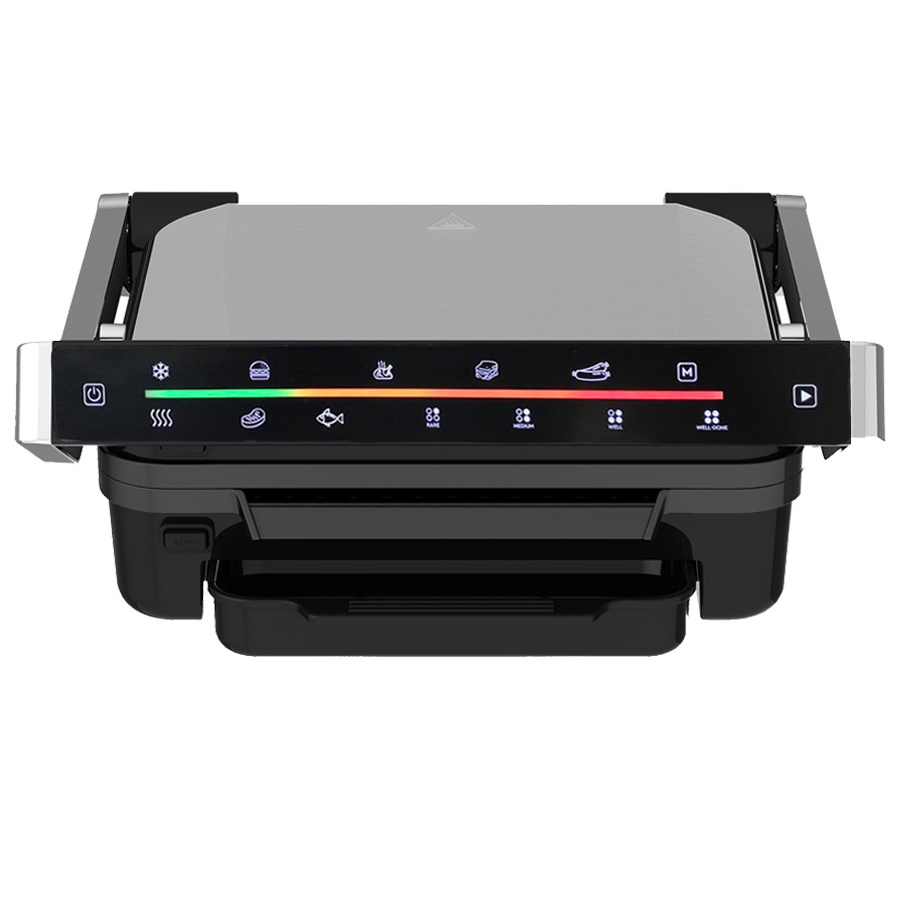 Digital Indoor panini grill multi function with touch screen Electric sandwich press Smokeless BBQ Grill Contact Grill