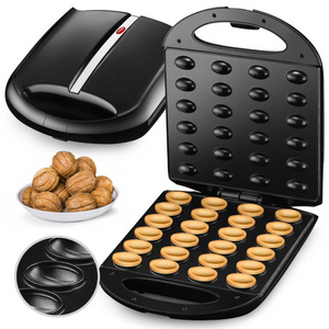 Large 4 slice Nut Maker Sandwich Grill Waffle Snack Maker breakfast Sandwich Toaster Grill