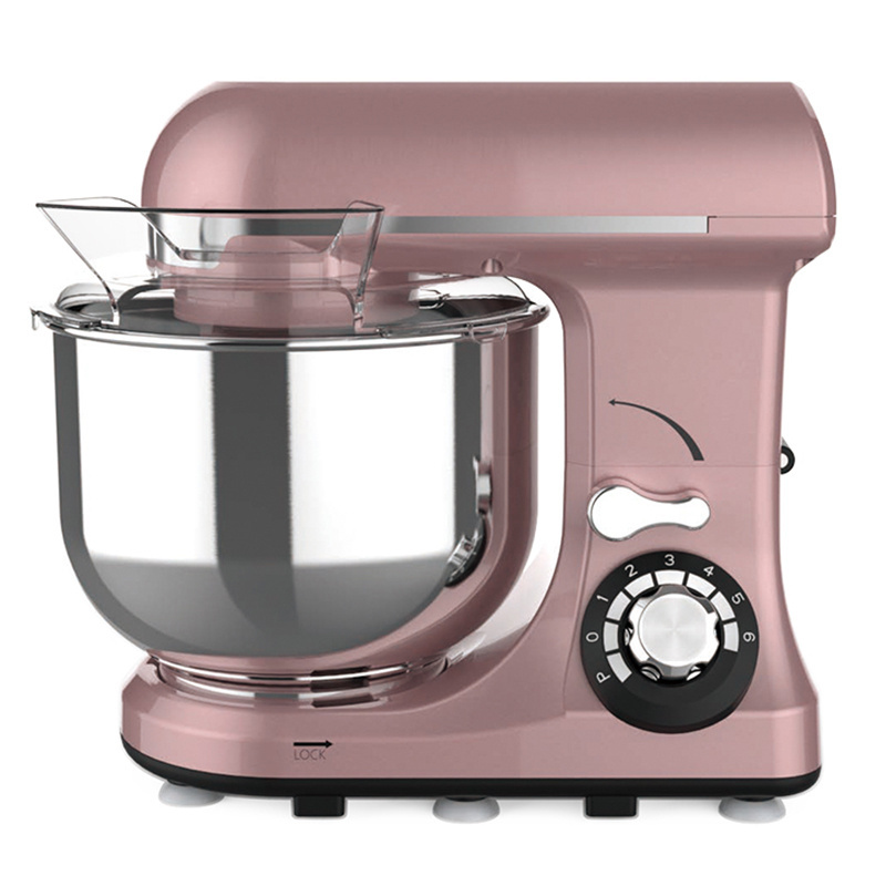 6-speed Kitchen Food Stand Mixer Electric Cream Egg Whisk Blender 7L Cake Dough Bread Mixers Maker Machine