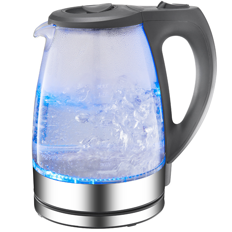 Popular Electric Kettle 2L Hot Water Kettle glass Electric Kettle BPA-Free Water Warmer