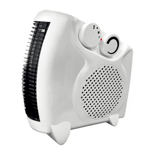 Portable Electric Space Heater 1000W/2000W Adjustable Thermostat Fan Heater for Home Office Bedroom Floor Desk Table Top Heater