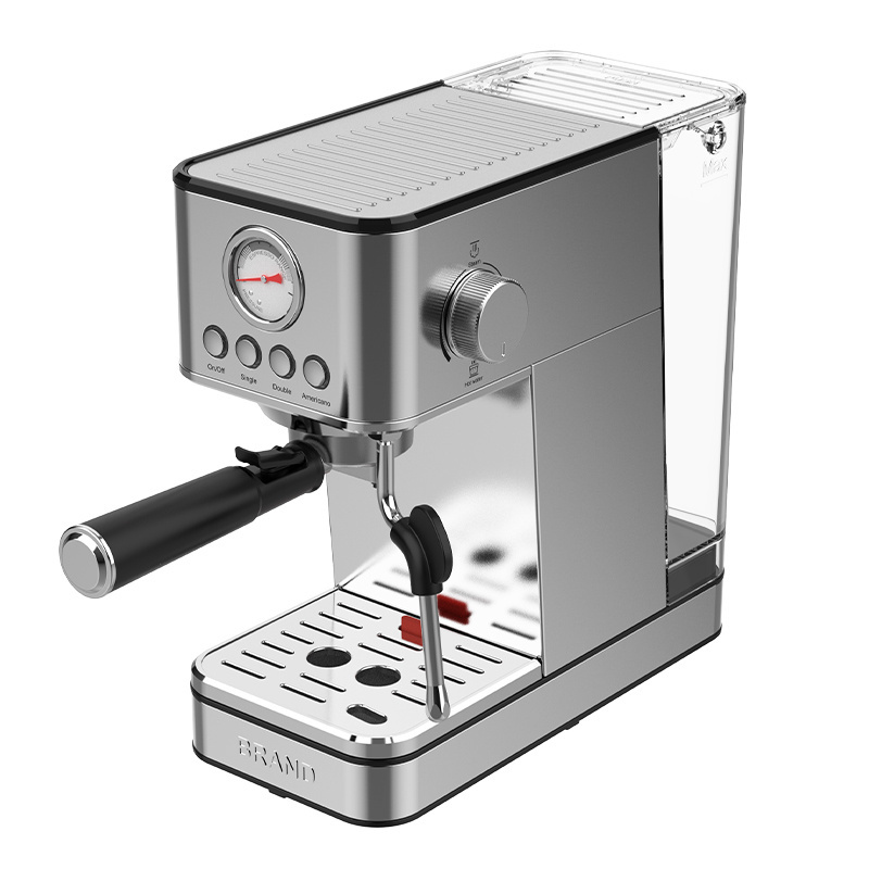 New Electric Italian design cappuccino Cafe Maker Automatic Retro Professional smart processing Espresso coffee machine