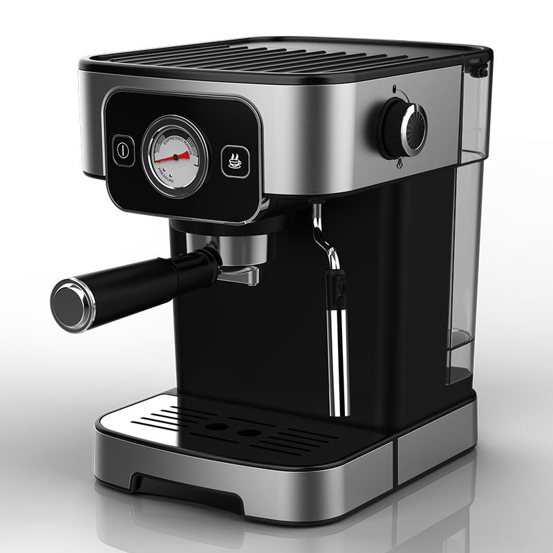 Espresso Coffee Machine Multifunction SS body Espresso Pump Coffee Maker with Milk Frother 15 Bars of Pressure