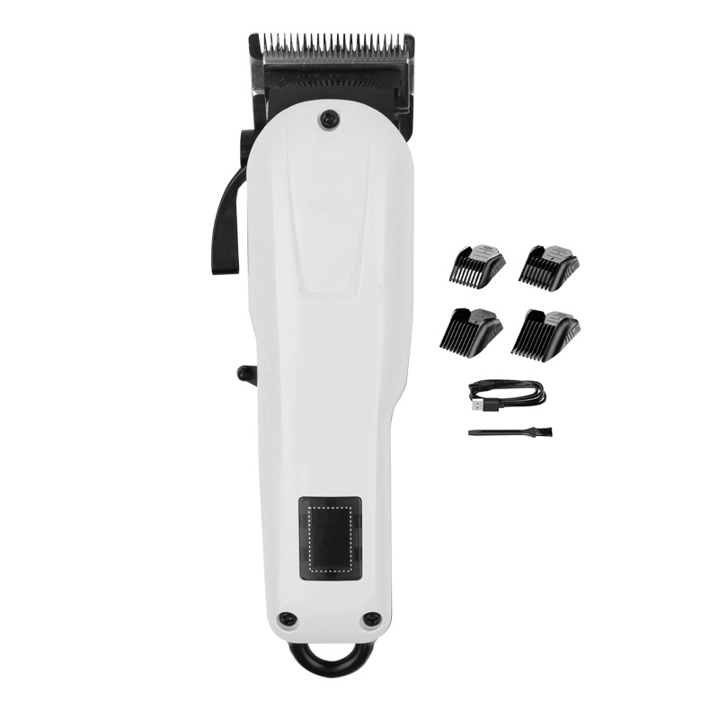 Hair Trimmer Li T-Blade Heavy Hitter Cordless Trimmer Men 0mm Baldheaded Hair Clippers Finish Hair Cutting Machine