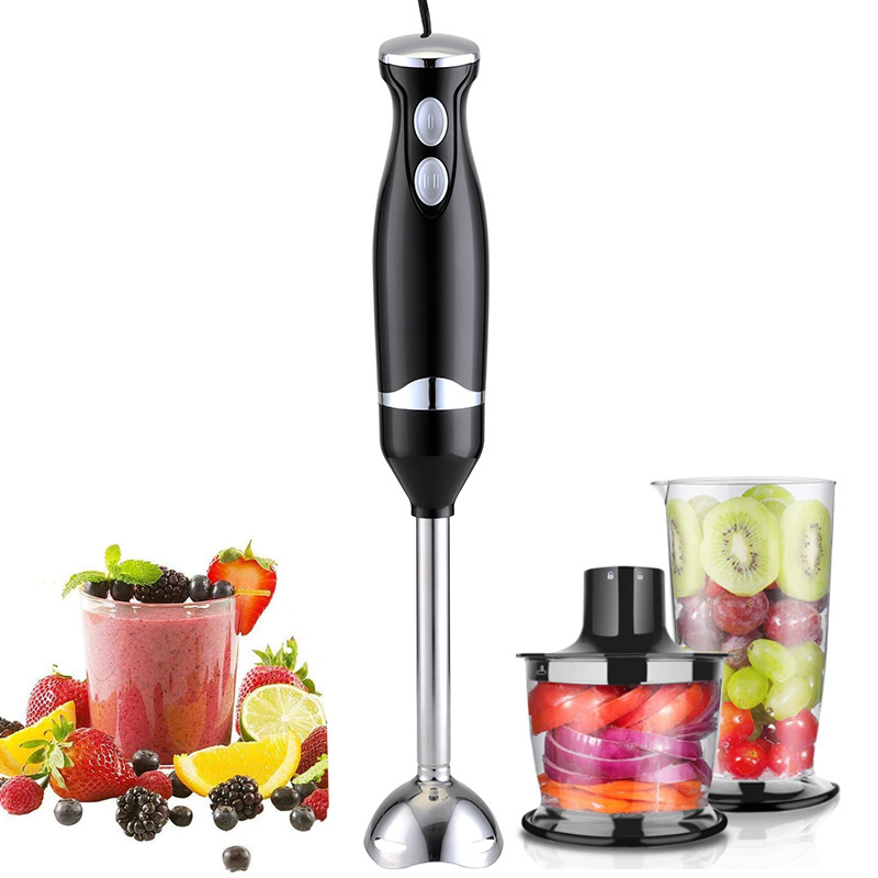 Anbolife mixer grinder immersion hand blender set blender stainless steel blade