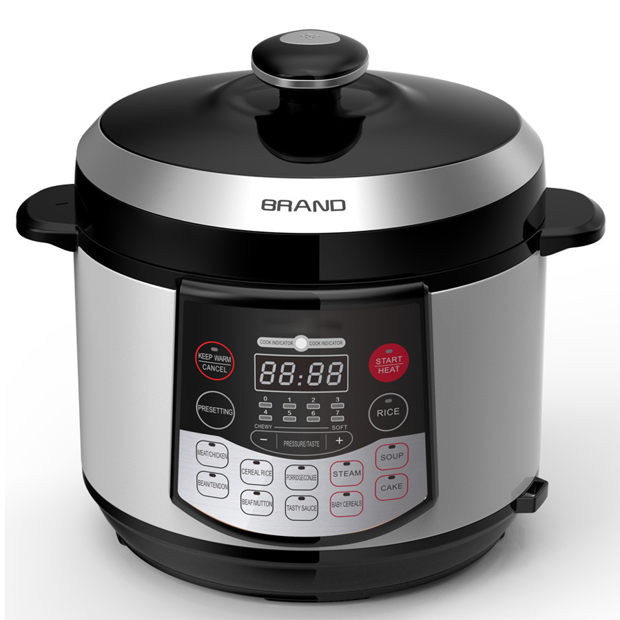 Electric multi cooker air fryer pressure cooker