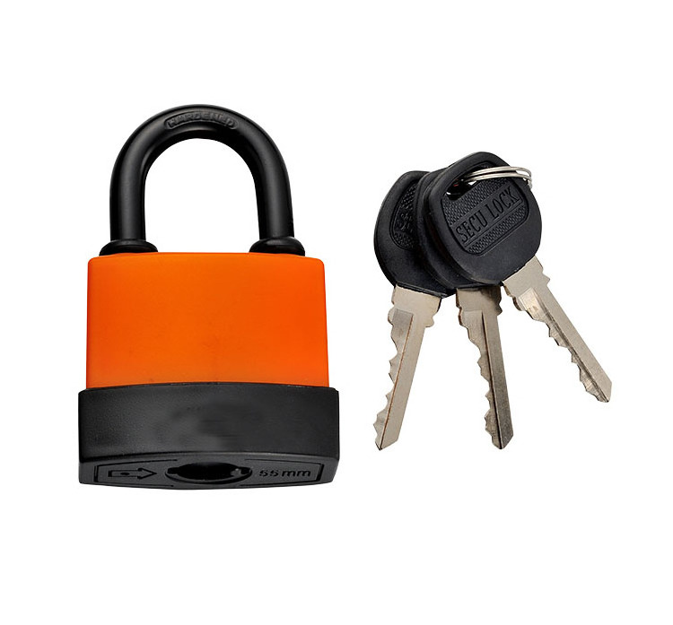 New Custom Size Pvc Lock Safe Marine Use Locks door keys padlock with high quality