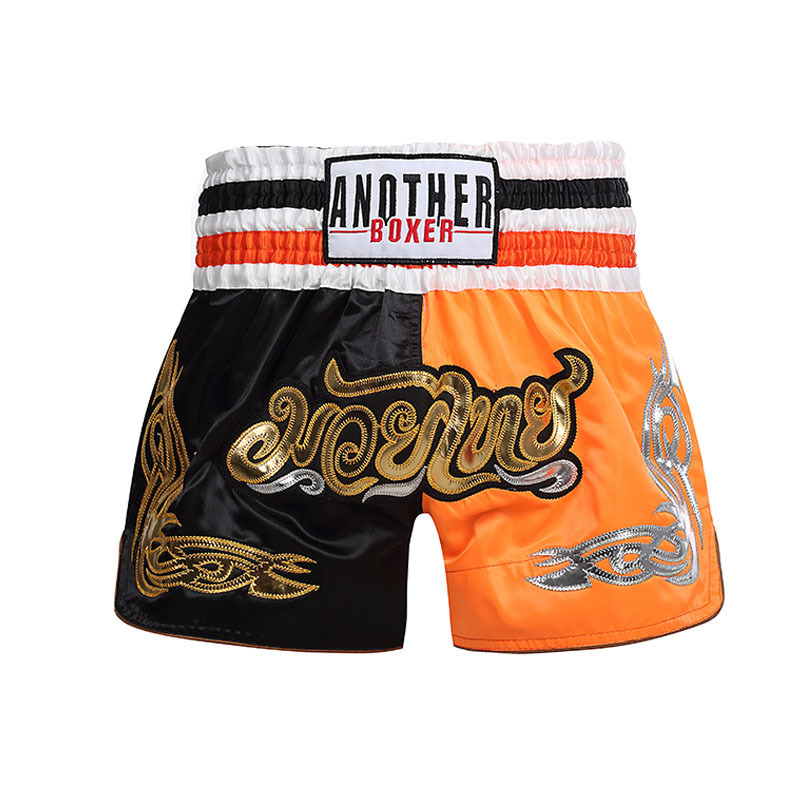 Wholesale Boxing Shorts Vest Fitness Fight Kickboxing Shorts Thailand Muay Thai Kick Boxing Satin Shorts