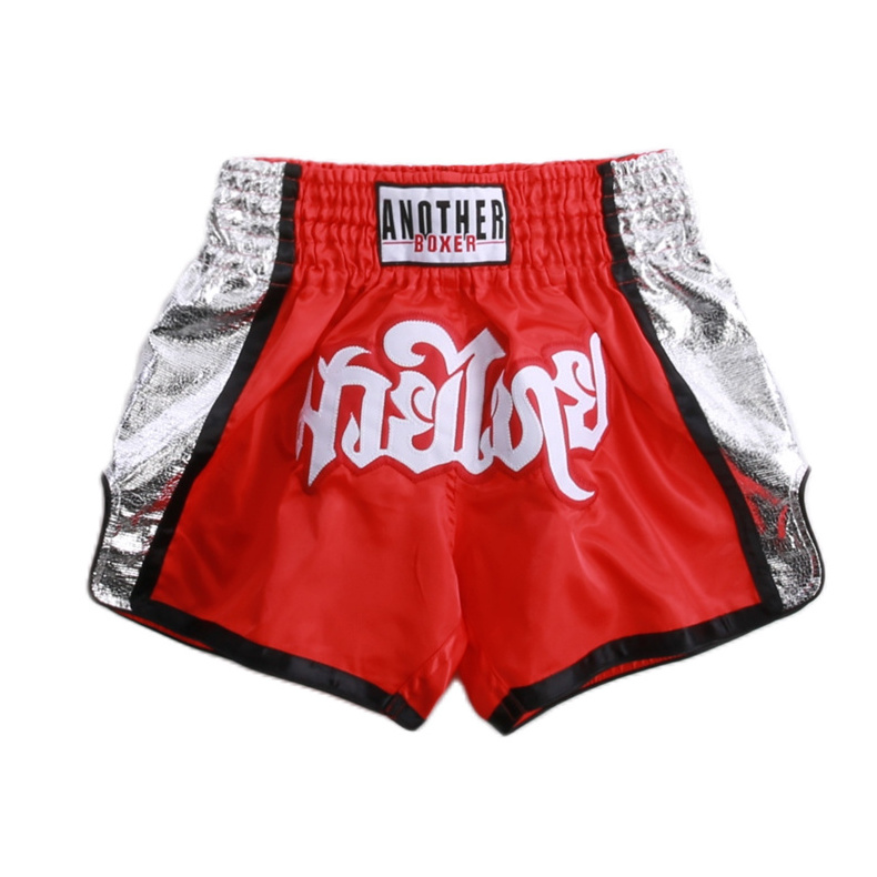 Custom Thai Boxing Shorts Embroidered Boxing Short Men And Personalized Boxing Trunks For Adult Oem Muay Thai Shorts