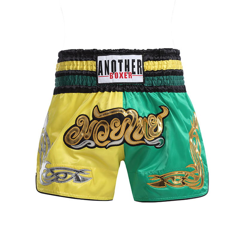 Wholesale Boxing Shorts Vest Fitness Fight Kickboxing Shorts Thailand Muay Thai Kick Boxing Satin Shorts